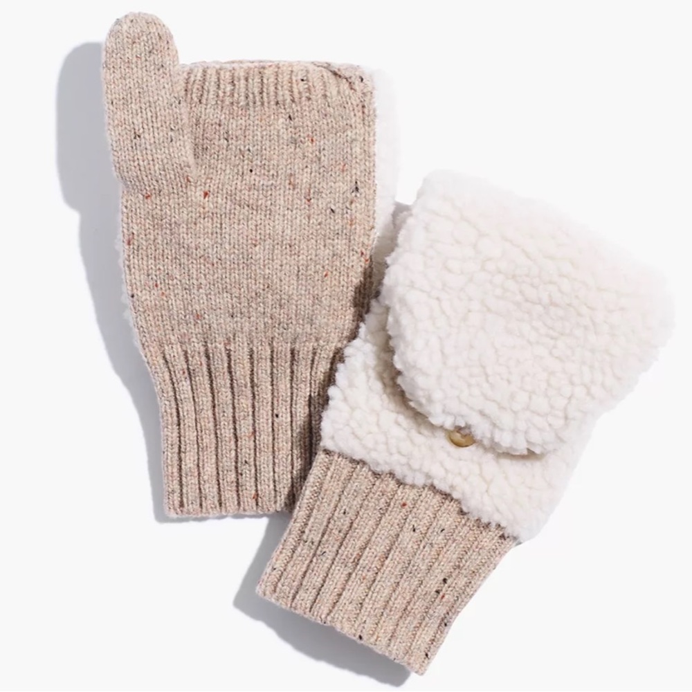 Madewell Teddy Glove Mittens